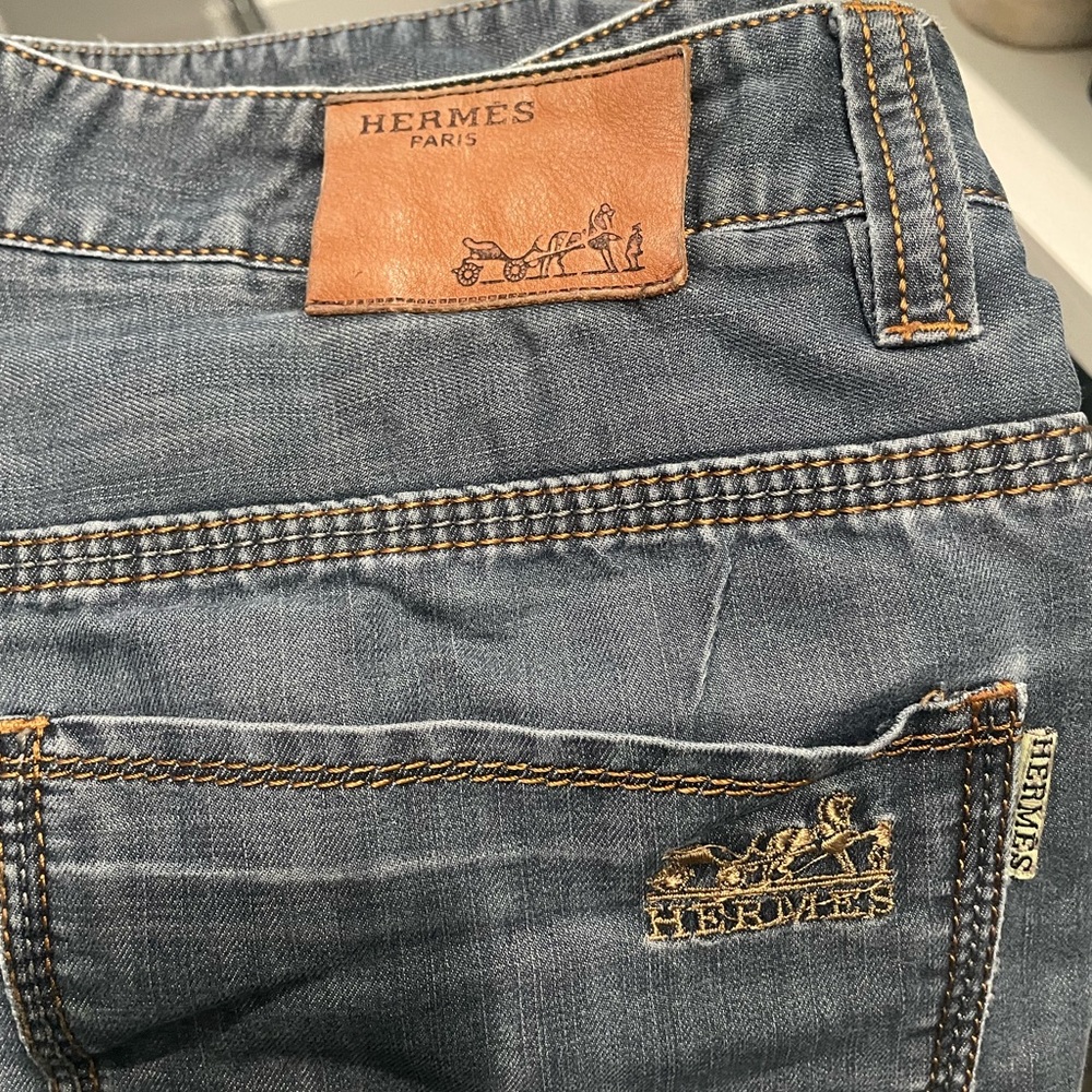 Never worn men’s Hermes jeans